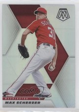 2021 Panini Mosaic Silver Prizm Max Scherzer #126 4l3