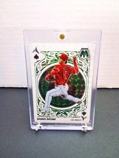 2022 Panini Mosaic Baseball SHOHEI OHTANI All Aces Green Prizm