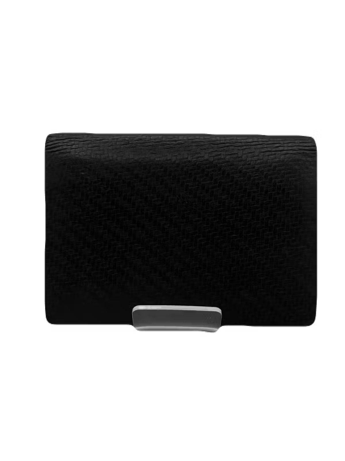 dunhill Card Wallet Card Case Leather Black USED TA61-10