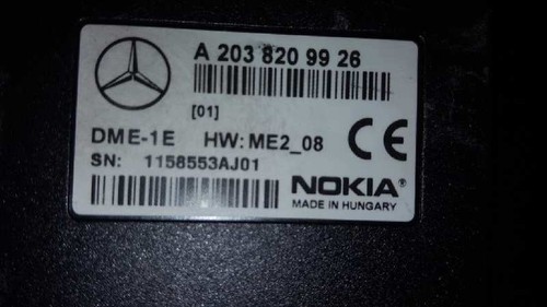 A2038209926 elektronikmodul MERCEDES CLASE C W203 SPORTCOUPE 200 2000 908722