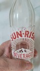 Vintage Sun-Rise & Crystal Sparkling beverage Glass Bottles Lot of 2 — photo 6