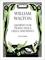 Quartet For Violin, Viola, Cello, And Piano | William Walton | Englisch | Buch