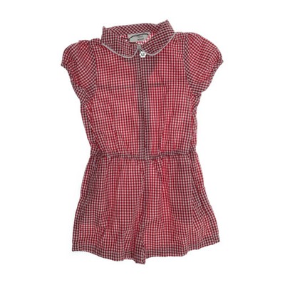 Next School, Strampler, Größe: 98, Rot/Weiß, Baumwolle/Polyester, Karo #JL5