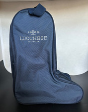 Lucchese Boot Carry and Storage Bag with Double Zippered Compartment, Blue