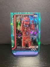 2025 Topps Chrome F1 Charles Leclerc # 140 Aqua Raywave Refractor /199 