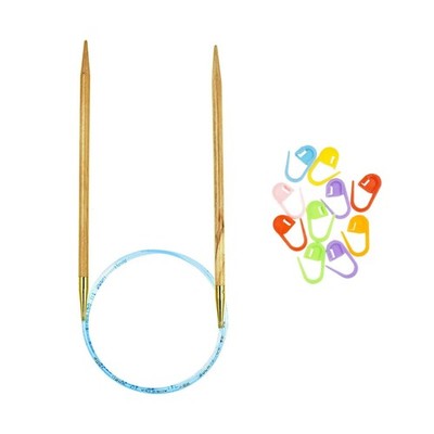 addi Olive Wood 24 inch (60cm) US 02 (3.0mm) Circular Knitting ... FAST USA SHIP