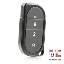 Keyless Entry Remote Car Key Fob 4-Button Replacement for Viper Alarm One