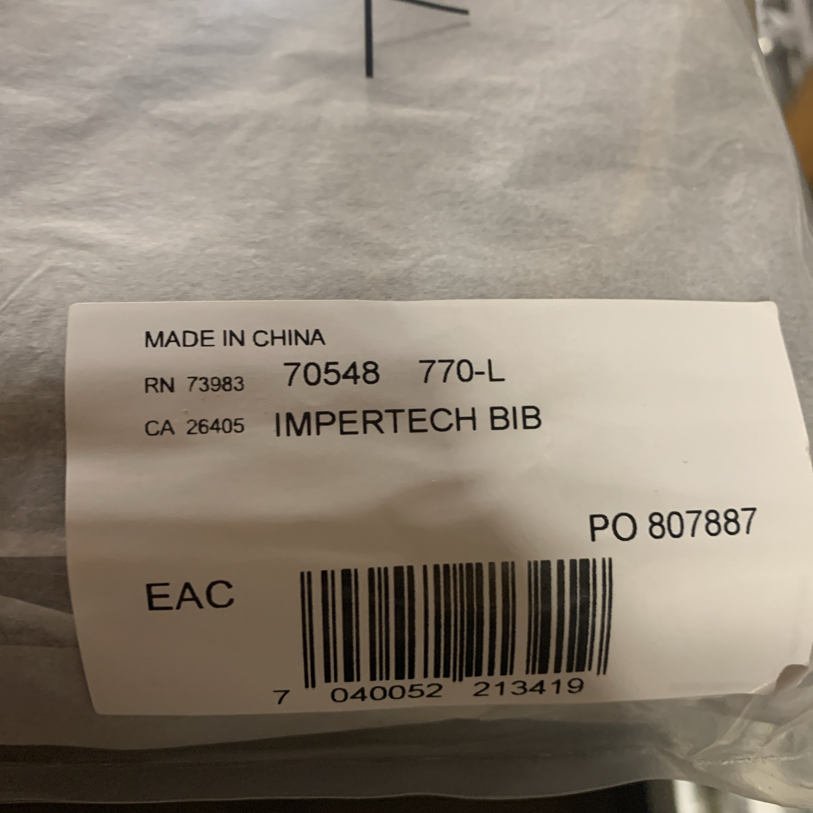 Helly Hansen Impertech Bib Green/Brown 70548 Large