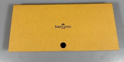 Faber-Castell E-Motion Ballpoint Pen   Pearwood Barrel   Black Chrome Trim 