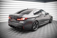 Maxton Design Seitenschweller Ansatz (Paar) Passend FüR Bmw M5 F90 Schwarz Hochg