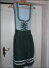 Dirndl Baby Blau Grün, Größe 40, Oktoberfest, Wiesn, Damen Dirndl