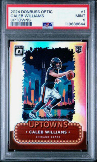 2024 Panini Donruss Optic - Uptowns Caleb Williams #1 (RC)