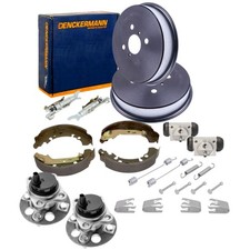DENCKERMANN Bremstrommel Radlager + Rep-Satz Komplett Hinten für TOYOTA YARIS P9