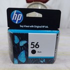 Genuine HP 56 Black Ink Cartridge New Sealed Expired July 2012 Genuine Original — photo 1