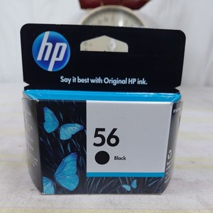Genuine HP 56 Black Ink Cartridge New Sealed Expired July 2012 Genuine Original