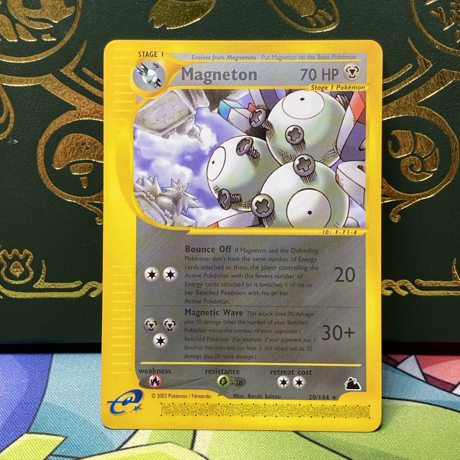 2003 Pokemon Skyridge Magneton 20/144 NM-MT