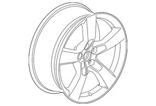 Genuine Gm Wheel Alloy 92238133