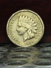 1859 Indian Head Cent First Year Issue, Rim Damage
