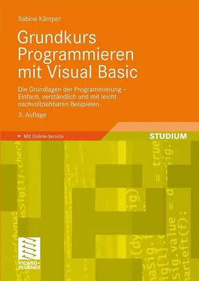Grundkurs Programmieren mit Visual Basic ZUSTAND SEHR GUT