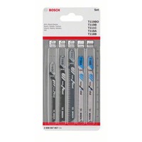 Bosch Accessories 2608667857 StichsäGeblatt-Set Wood And Metal Basic, 5-Teili...