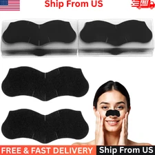 120PCS Blackhead Remover Pore Strip, Bamboo Charcoal Face Black Head Remover, No