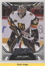 2022-23 Upper Deck MVP Silver Script Robin Lehner #69 READ 7l6