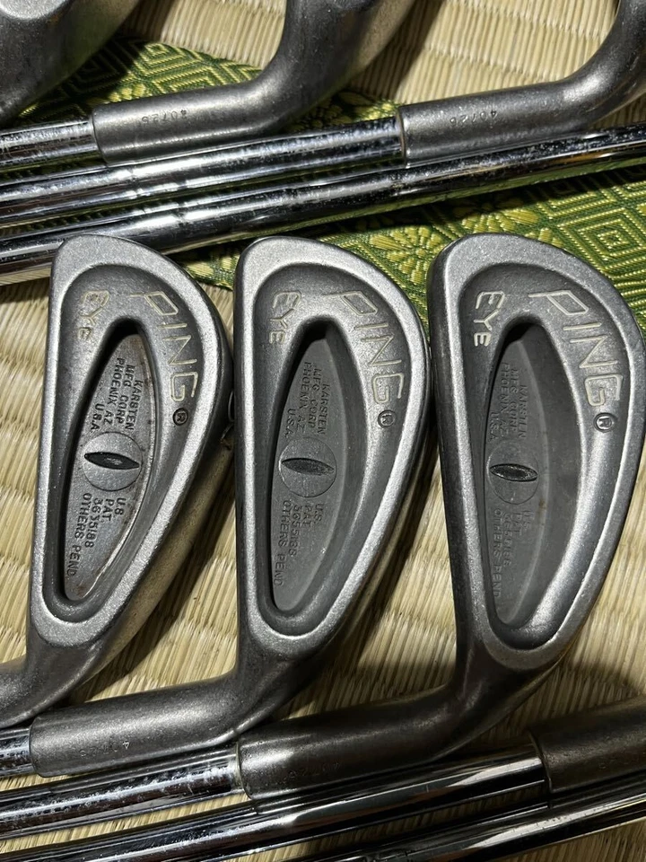 Rare!! Ping EYE Iron Set 3-W-SW(9Clubs) / Flex S Stiff PING KASTEN ZZ LITE - Image 3 of 4