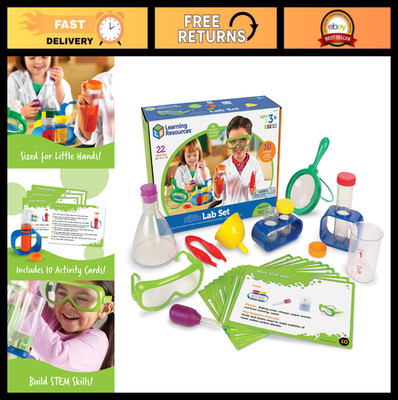STEM Science Lab Activity Set for Kids - Chemistry Experiments, Classroom Suppli