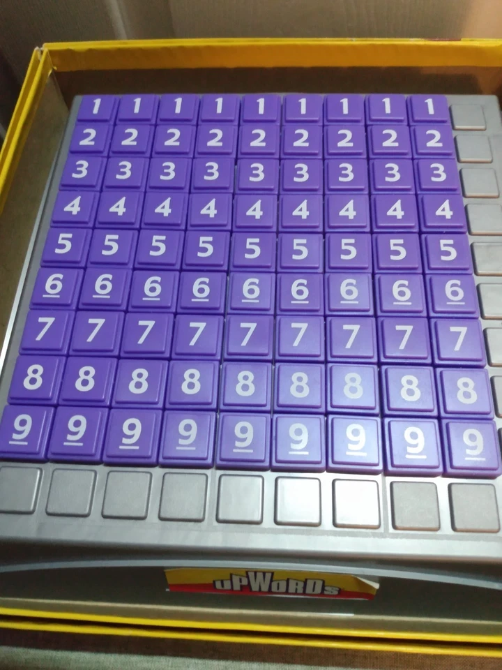 Parker Brothers 2006 Upwords & Sudoku Board Game - Fully Complete With 181 Tiles - Image 2 of 4