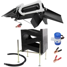 Gold Cube 3 Stack Deluxe Gold Prospecting Kit with Trommel – Complete System