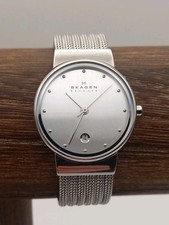 Skagen Ladies Silver Tone Watch 