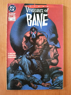 BATMAN VENGEANCE OF BANE FIRST APPEARANCE SECOND PRINTING SCARCE FN/VF 1993