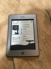 Amazon Kindle Touch 4th Generation 4GB, Wi-Fi, 6in - Silver