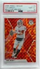 2020 Panini Mosaic Tom Brady Reactive Orange GOAT 10 PSA