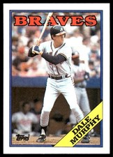 Dale Murphy 1988 Topps #90 Atlanta Braves MLB READ FREE SHIPPING AutographDen