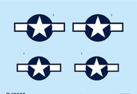 Eduard Accessories D48033 - 1:48 P-51D National Insignia For Eduard - Neu