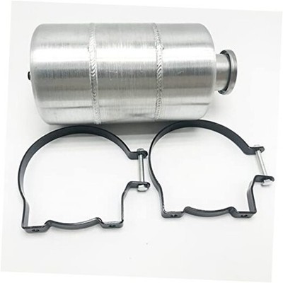 JSD 1 Gallon 6'' x 10'' Aluminum Vertical Gas Tank Fuel Cell Tank 1/4'' NPT 
