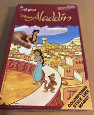 Colorforms Disney  s Aladdin Play Set from 1993 See Description 