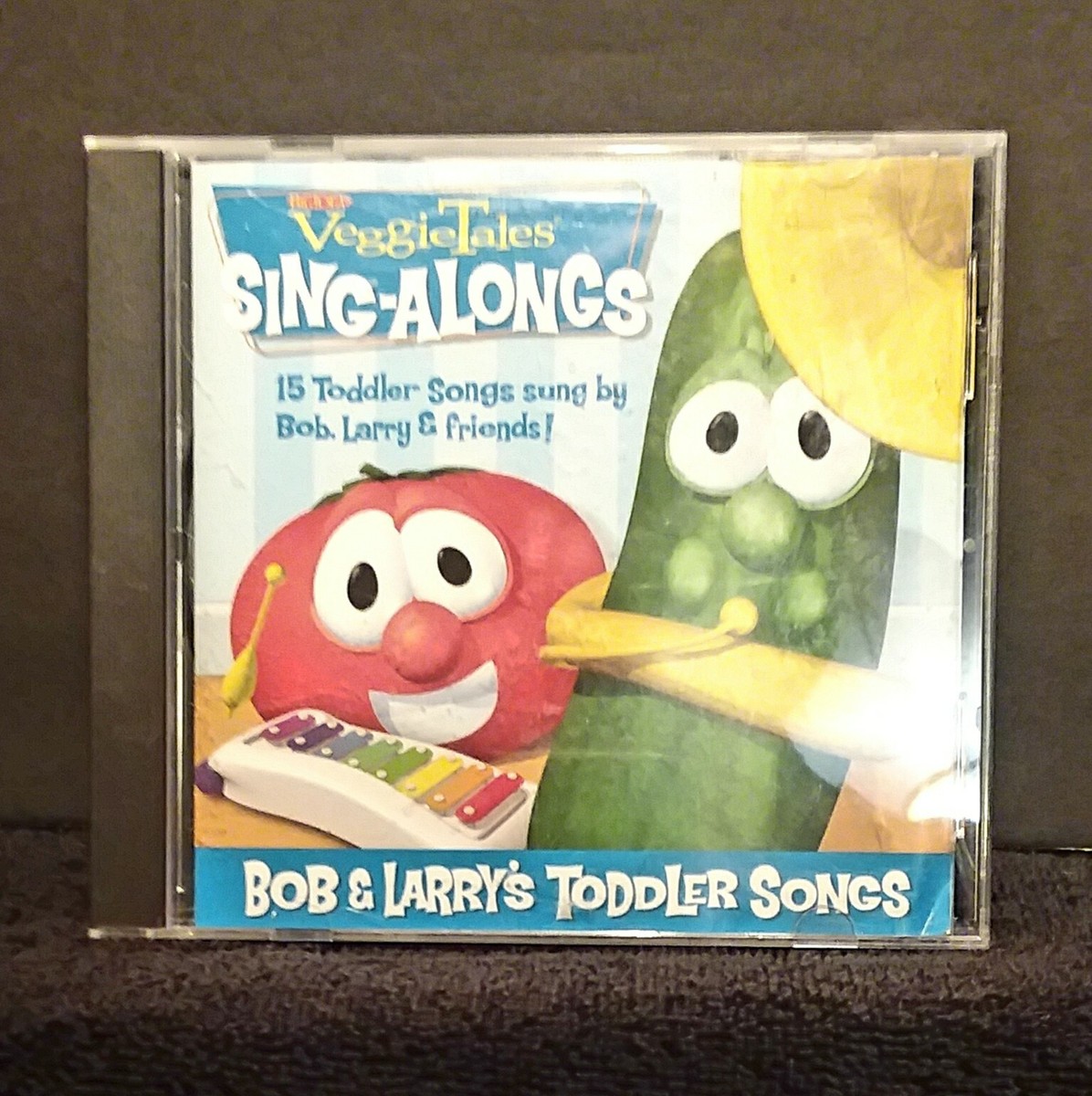 Bob and Larry's Toddlers Songs(中古品) VeggieTales CD Bob & Larry's Toddler Songs CD 2005 Sing-Alongs