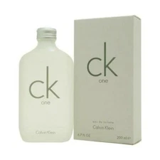 CK One by Calvin Klein Unisex 6.7 oz Eau de Toilette Spray NEW 100% Authentic