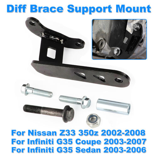 Diff Brace Support Mount For 2002-2008 Nissan Z33 350z Infiniti G35 Coupe Sedan - Bild 1 von 13