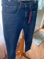 New Men's LEVI 502 Jean - 30x30 -Blue Slight Leg Taper 