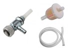 ROBINET BERNARD MOTEUR + DURITE ESSENCE + FILTRE MOTOCULTURE TONDEUSE UNIVERSEL