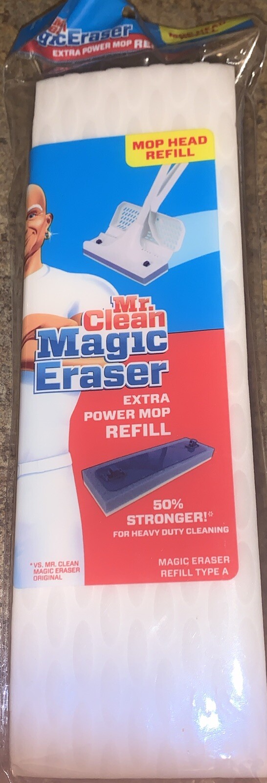 Mr. Clean Magic Eraser Replacement Mop Head Blue/White (446269) for sale online eBay
