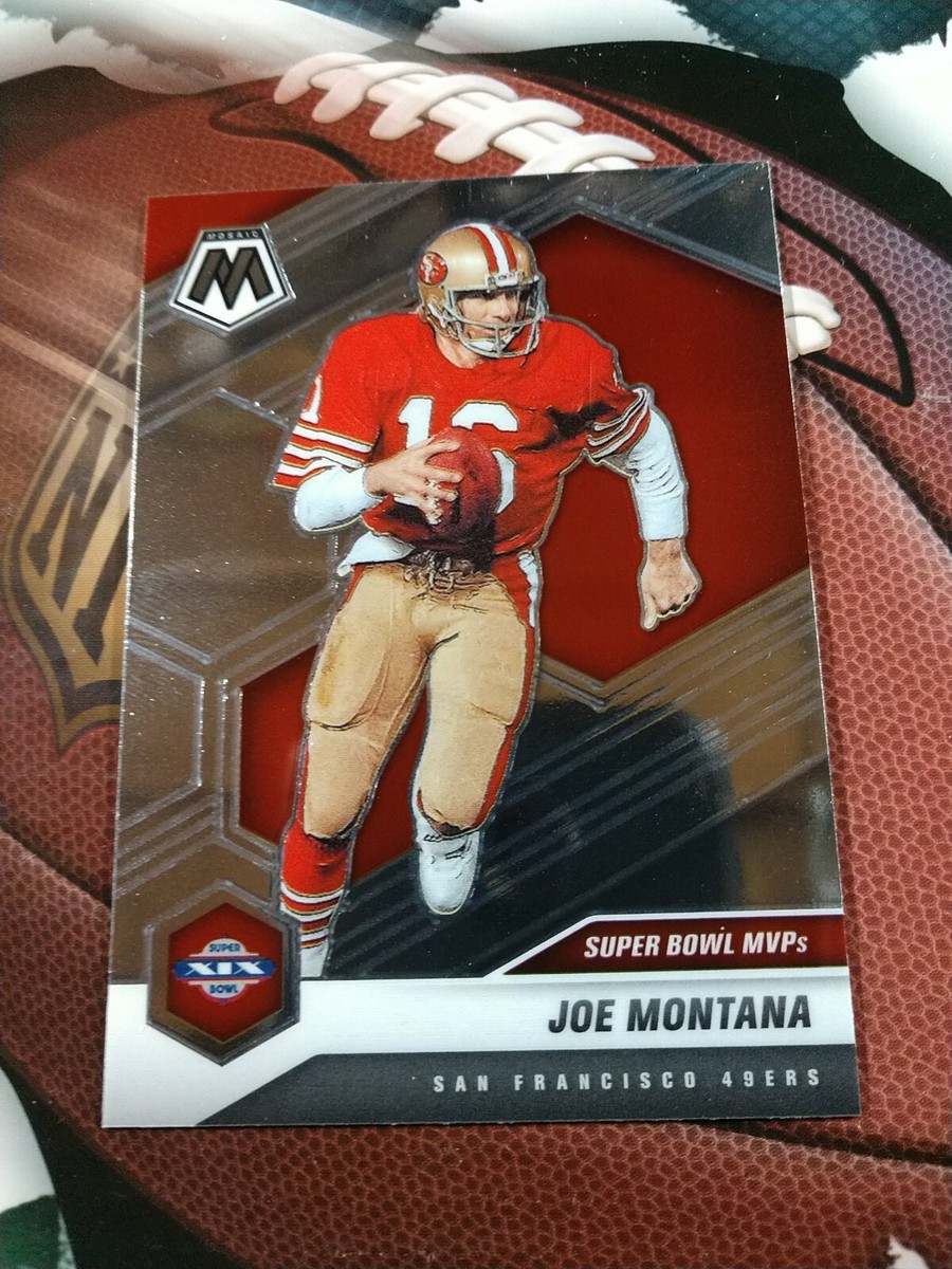 JOE MONTANA 2021 Panini Mosaic Super Bowl XIX MVP #292 San