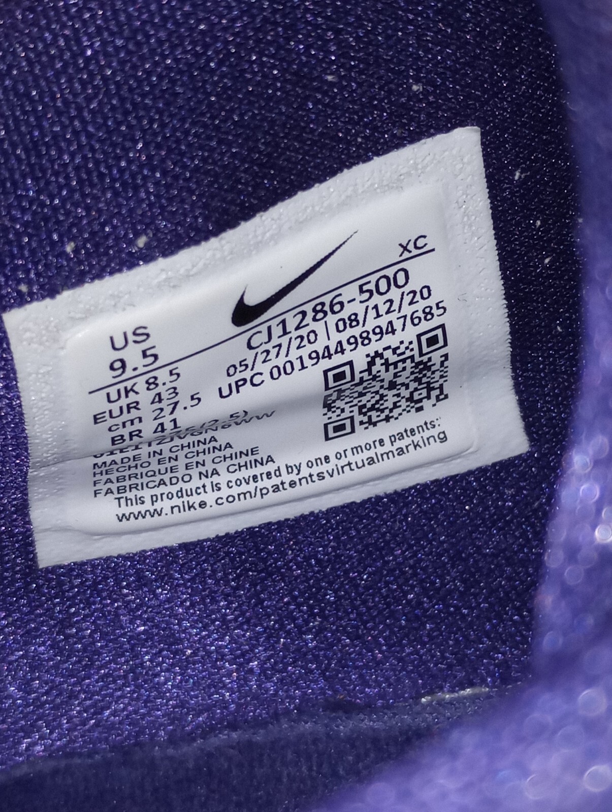 Nike Kyrie Low 3 Men's Basketball Shoes Size 9.5 Orch… Gem