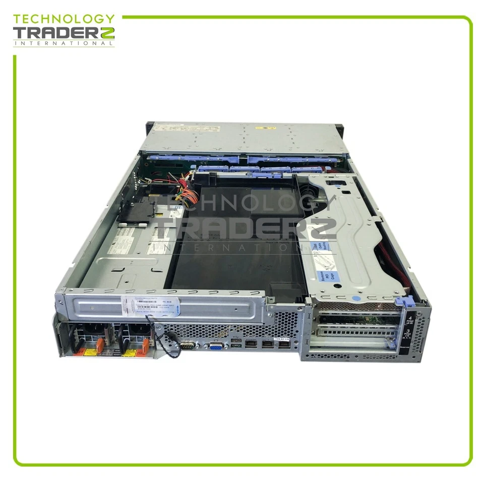 7376AC1 IBM System x3620 M3 2P Xeon E5606 16GB 8x LFF WIN08 STD Server W/ 2x PWS - Image 3 of 3