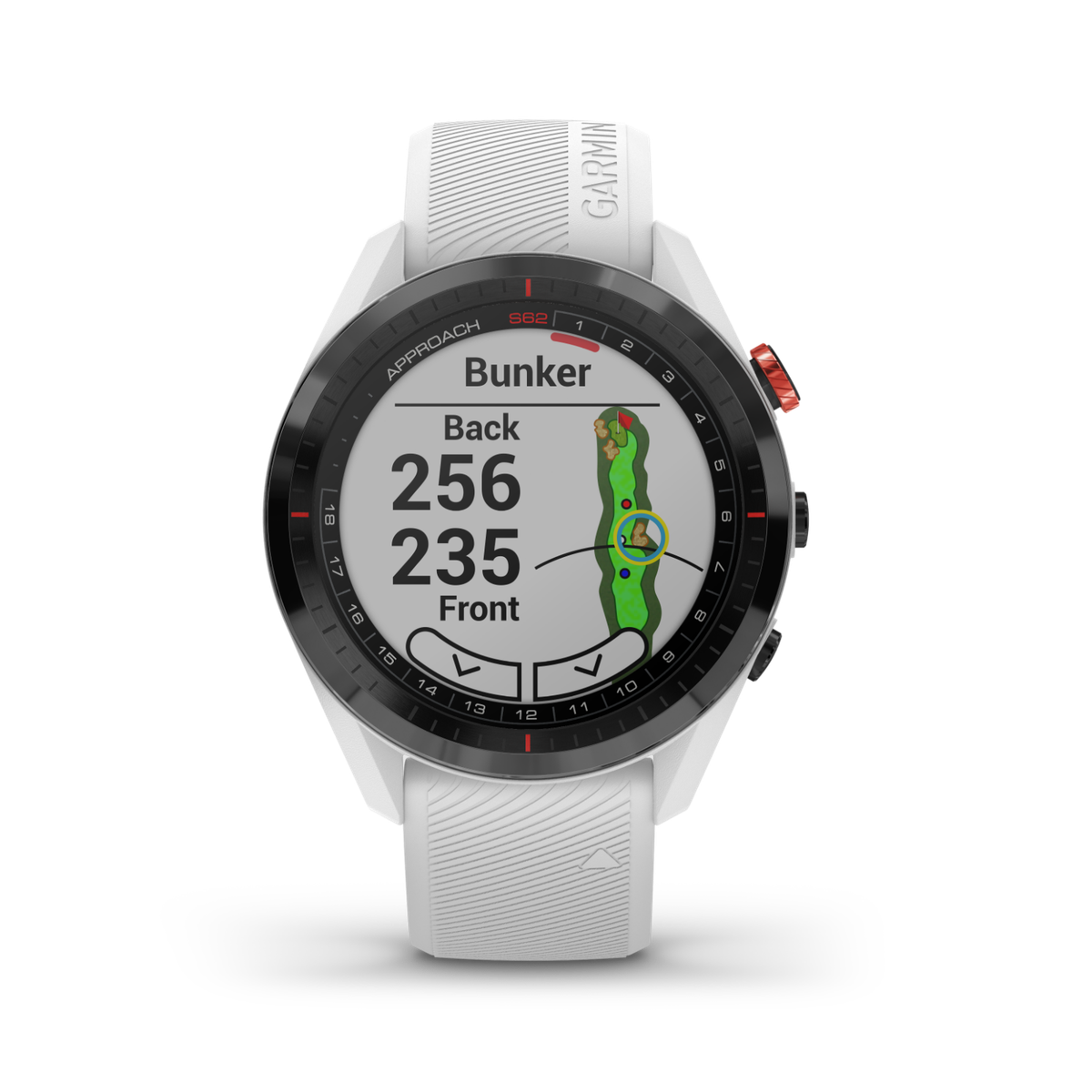 Garmin Approach S62 White GPS Golf Watch and All-In-One Golf