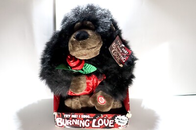 *Read Vintage DanDee Animated Plush ''BURNING LOVE'' Gorilla Sing (No Batteries)