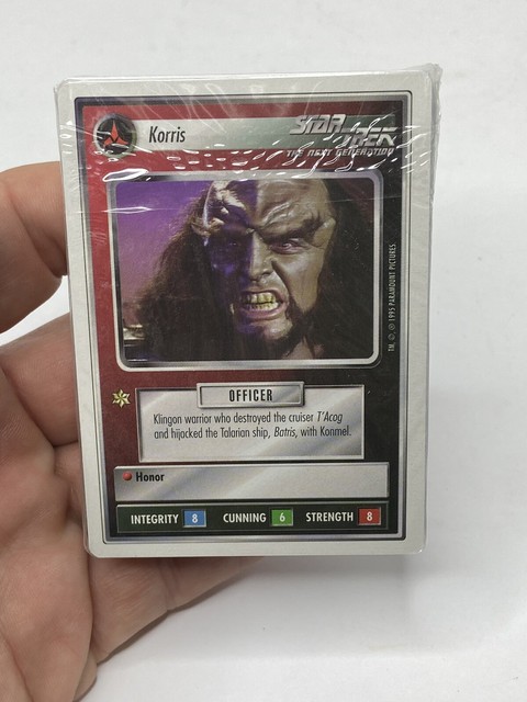 Decipher Star Trek: The Next Generation Card Game Starter Pack for sale ...